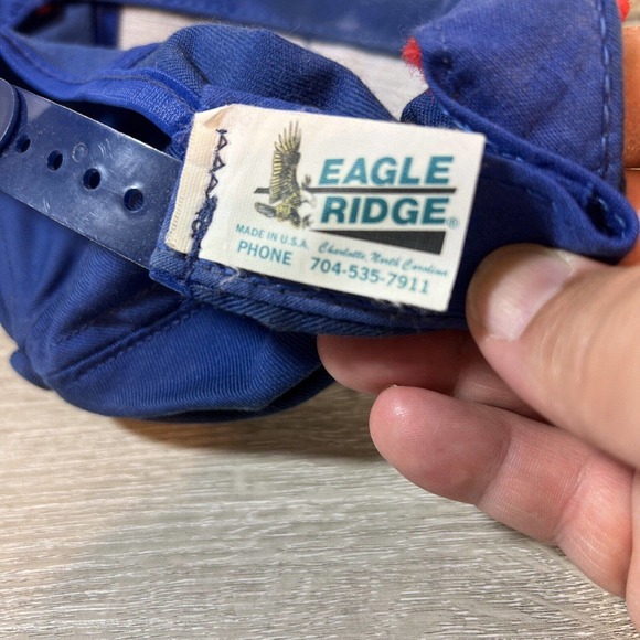 Vintage Snapback Goodwrench Rockingham 200 Patch Hat Rope Cap Made in USA 1989 - Picture 6 of 6